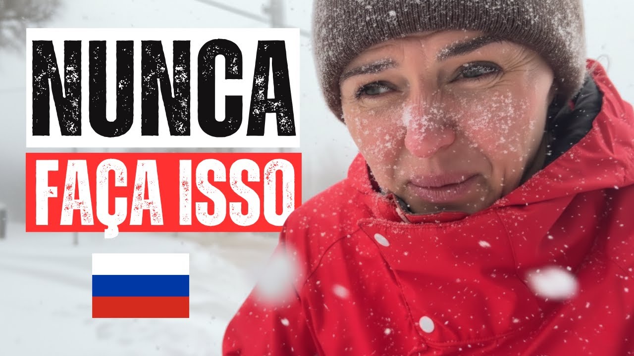 O erro estúpido que quase me matou a -20°C na Rússia