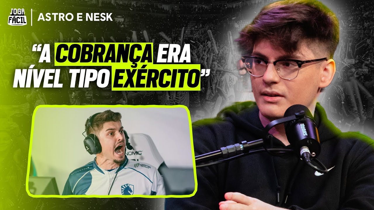 ASTRO e NESK falam como era o clima de jogar com o GOHAN