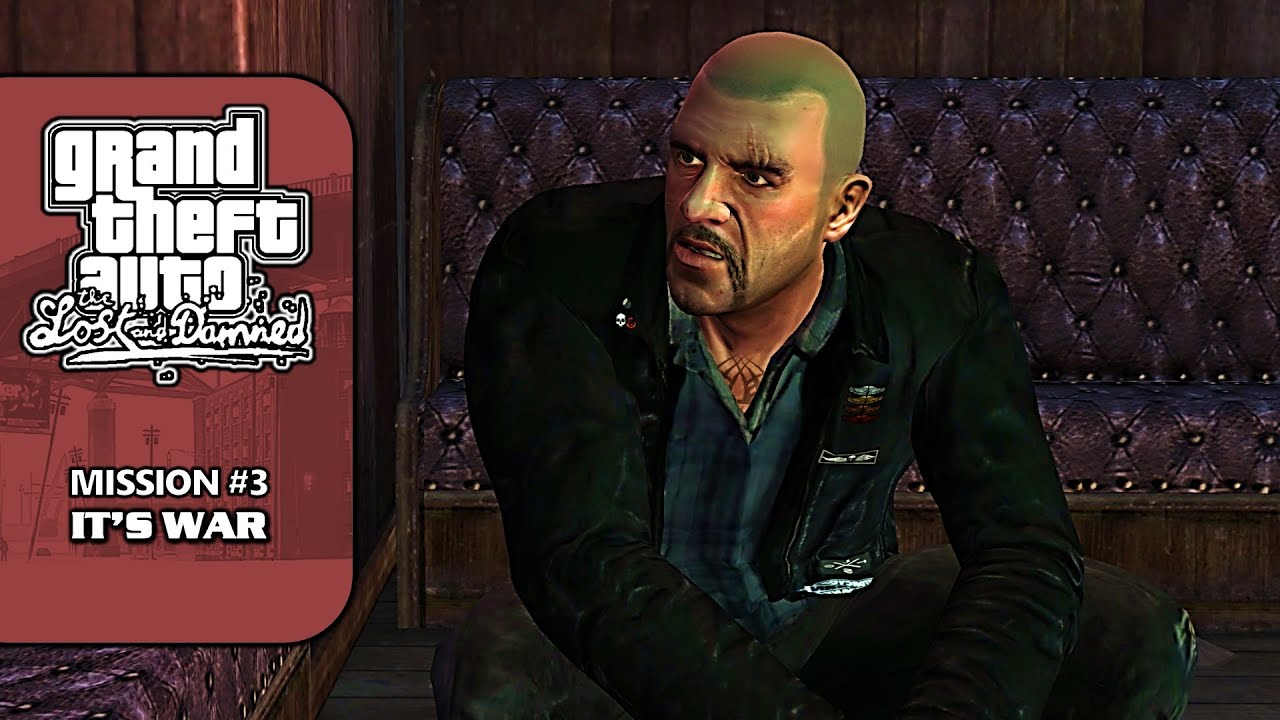 GTA EFLC (TLAD) [NEW 100% Walkthrough] - Mission #3: It's War