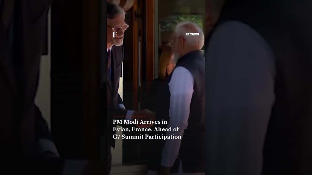 PM Modi Arrives in Evian, France, Ahead of G7 Summit Participation | N18G