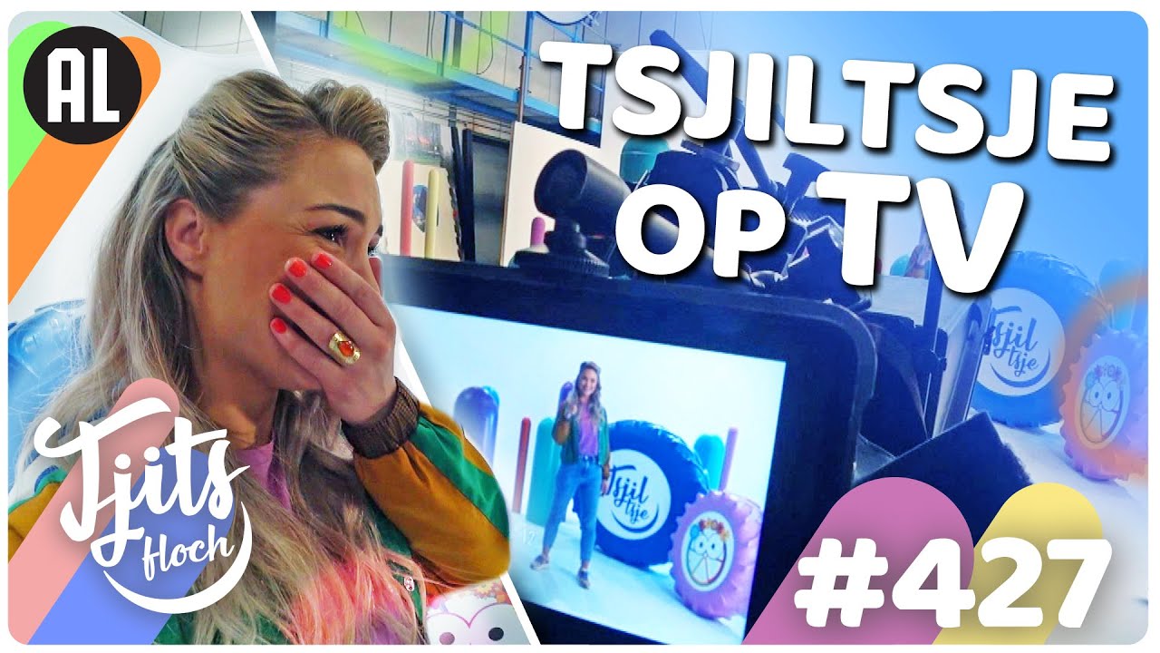 Ik ben TV-PRESENTATRICE! (Tsjiltsje) // Tjits Vlog #427