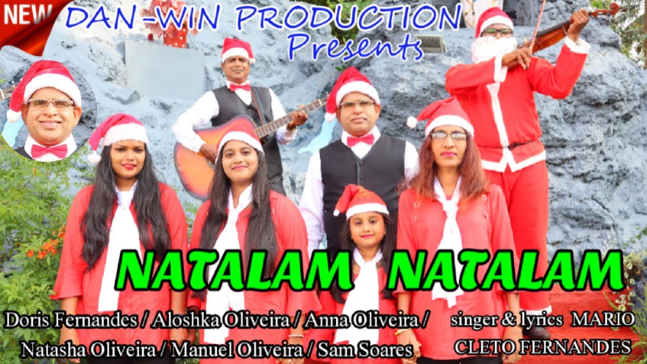 NATALAM NATALAM / New Konkani Video Song 2020 by Mario Cleto Fernandes....