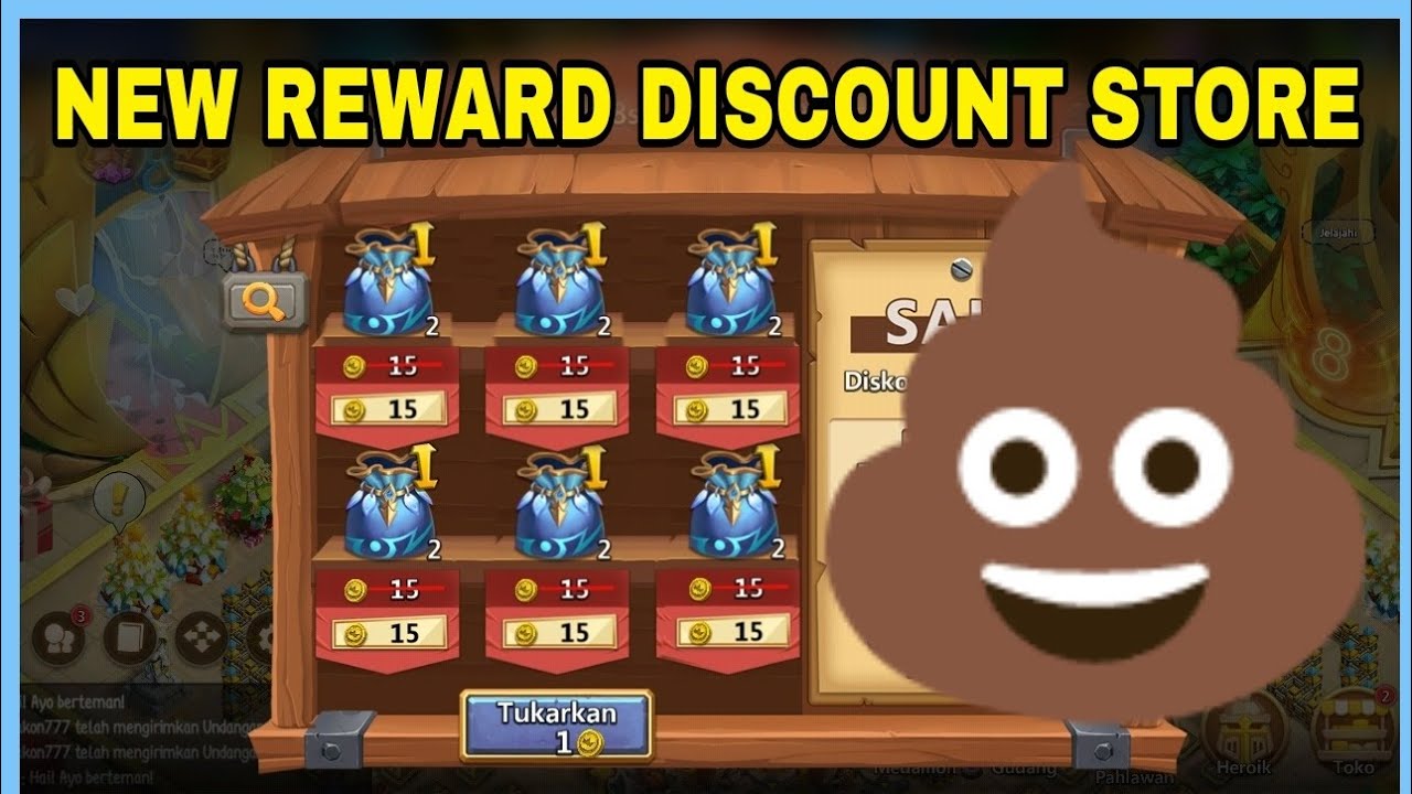 Spending 500 coin for Celestica bag Castle clash