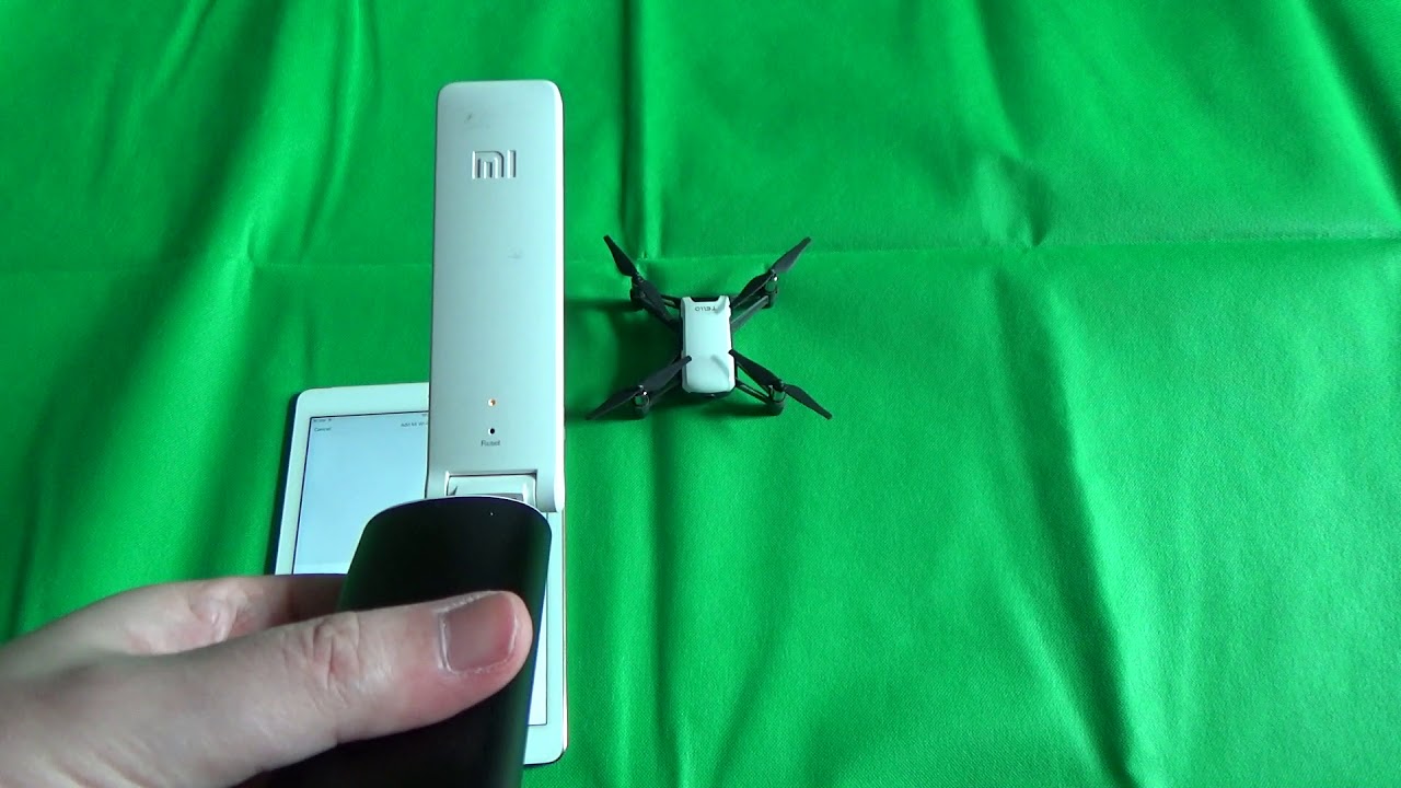 DJI TELLO con un extender WI-FI da 10-15€ migliora range e qualità video
