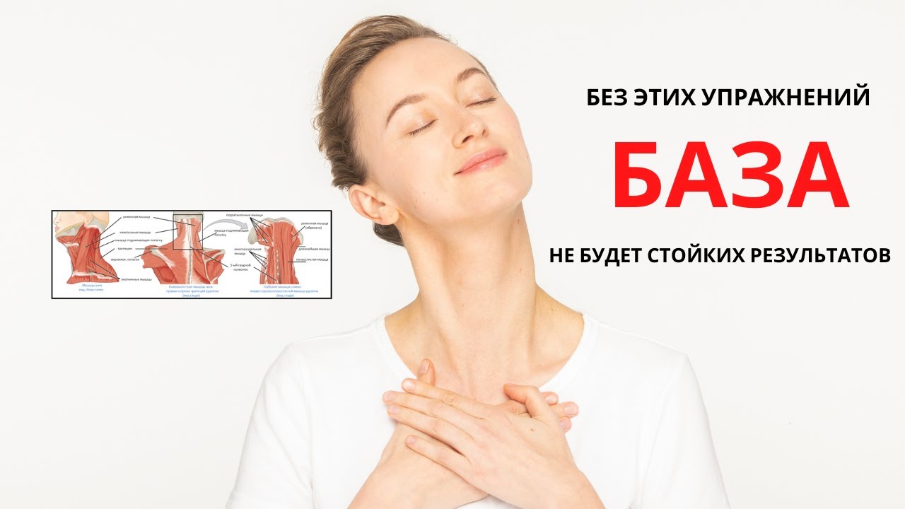 Новая база! Без этих упражнений не будет стойких результатов от массажей