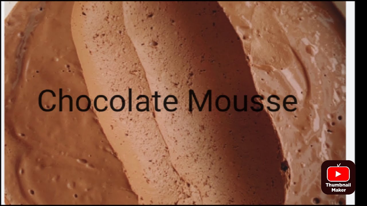 Easy chocolate mousse recipe | Vancouver BC