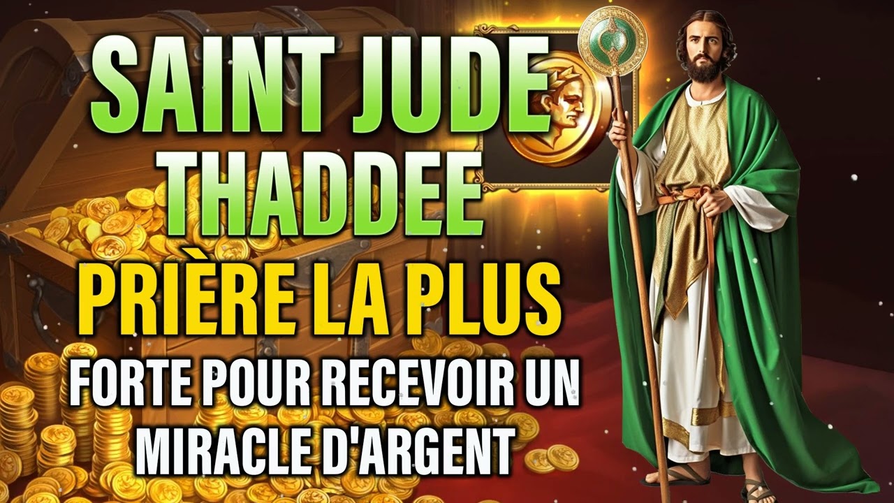 Saint Jude Thaddee - Prière la plus Forte pour Recevoir un Miracle D'argent