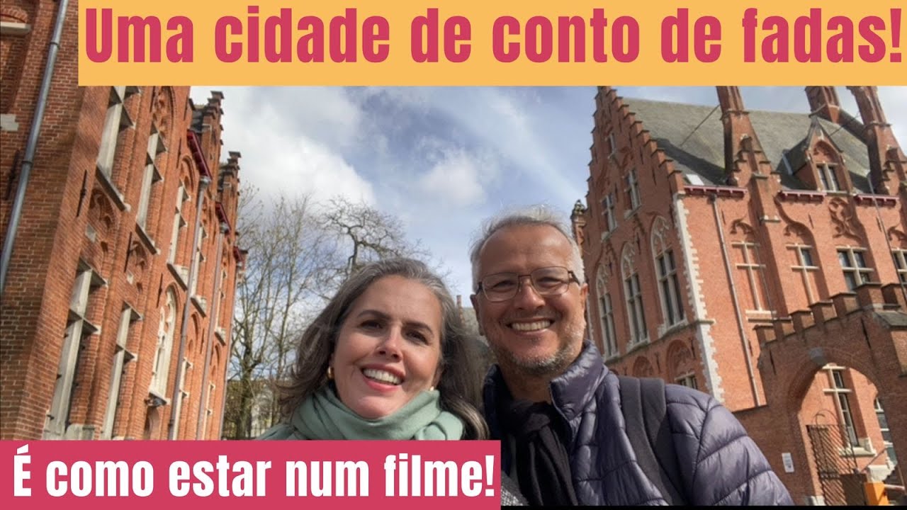 Conheça Bruges com Alê e Fábio