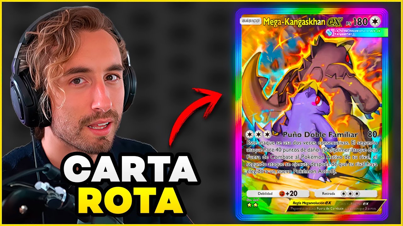 El ataque oculto de Mega-Kangaskhan EX está MUY FUERTE