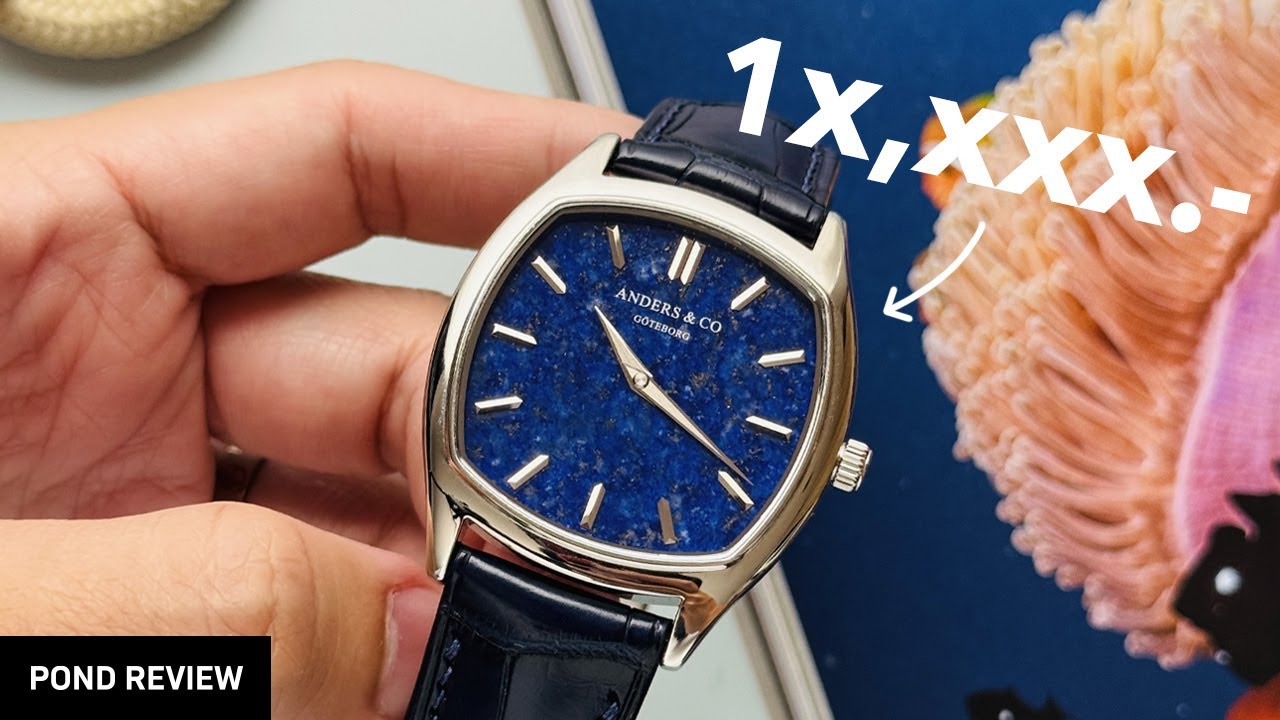 ตลาดนาฬิกาหน้าหินมีสะเทือน! Anders & Co AC2 Volcán Lapis Lazuli