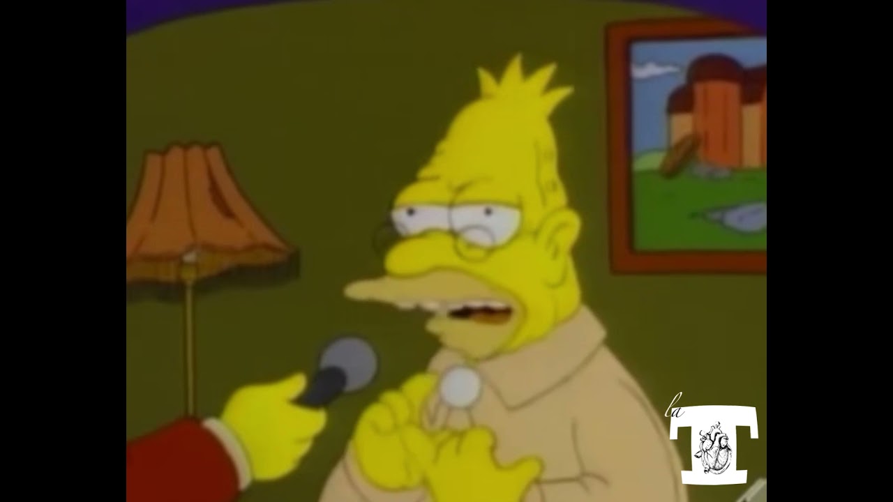 Abuelo Simpson para Eloi Yebra y Oscar Dorian
