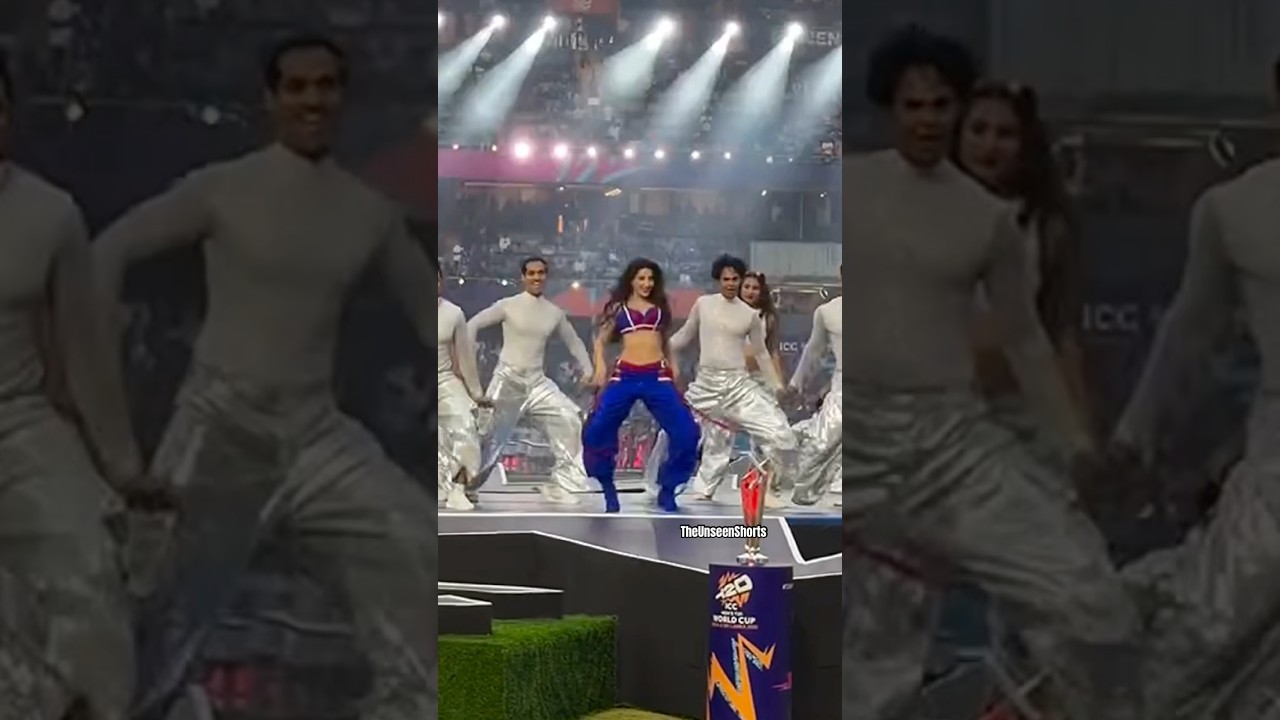 Nora Fatehi Sets the Stage on Fire🔥💃|ICC T20 World Cup 2026🏏|The Unseen Shorts #t20worldcup2026