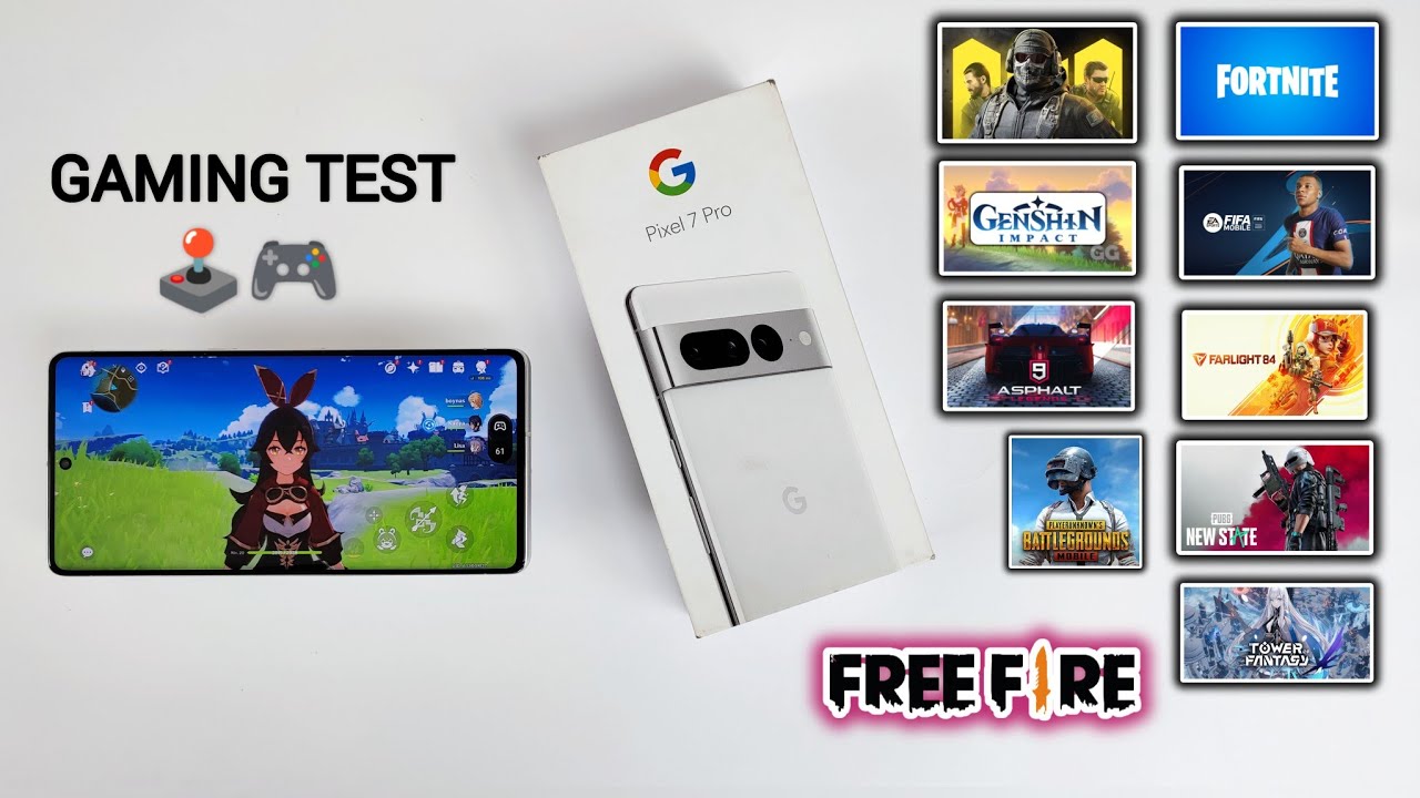 Google Pixel 7 Pro Gaming Test