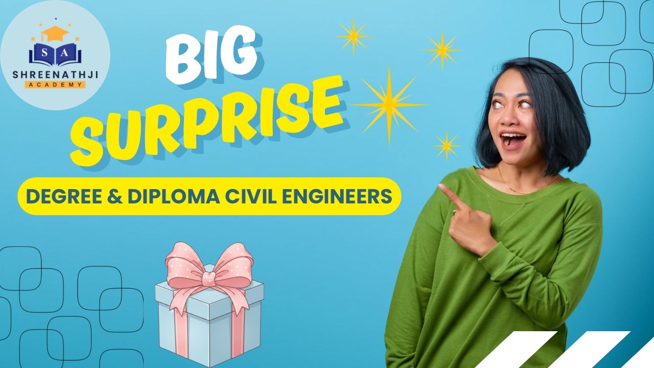 BIG SURPRISE | AE & AAE EXAMS | DEGREE & DIPLOMA CIVIL ENGINEER | FOR UPCOMING CLASS-1, 2& 3  EXAMS🔥