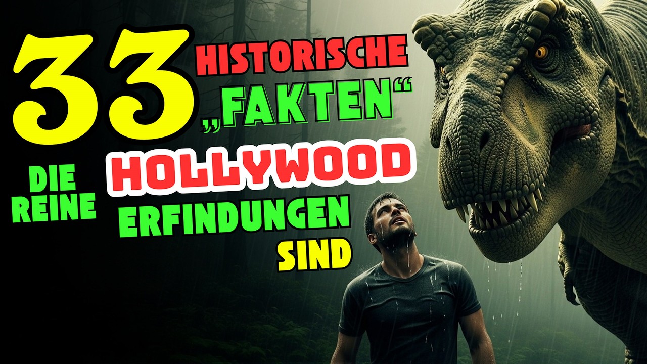 33 Historische „Fakten“, Die Reine Hollywood-Erfindungen Sind (Unglaublich)