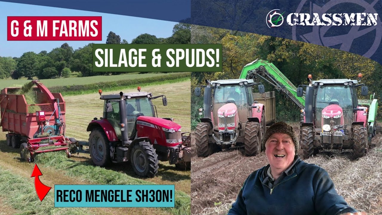 A very wet spud harvest with G & M Farms!
