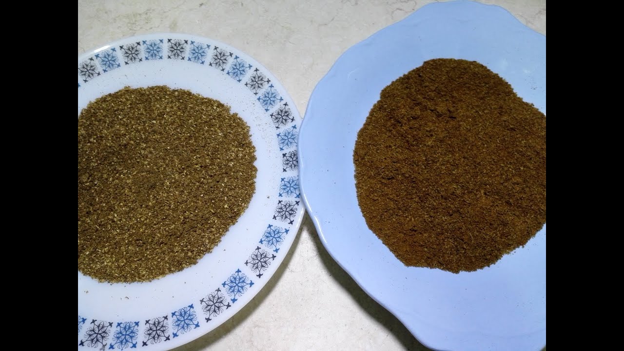 تعالوا شوفوا طريقتى لطحن بهارات الكمون والكسبره ( وصفات أمى )🍲🍛 🍜🍝