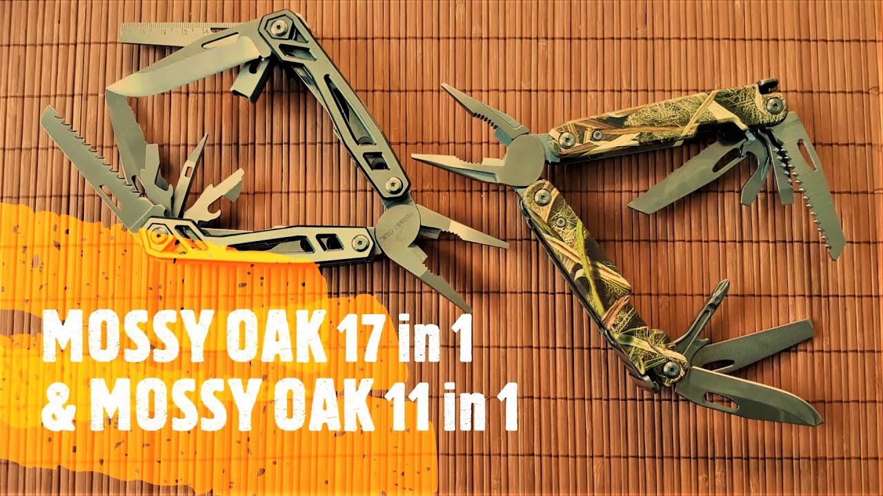 ᐉ MOSSY OAK 21 in 1 & MOSSY OAK 11 in 1 multi tools