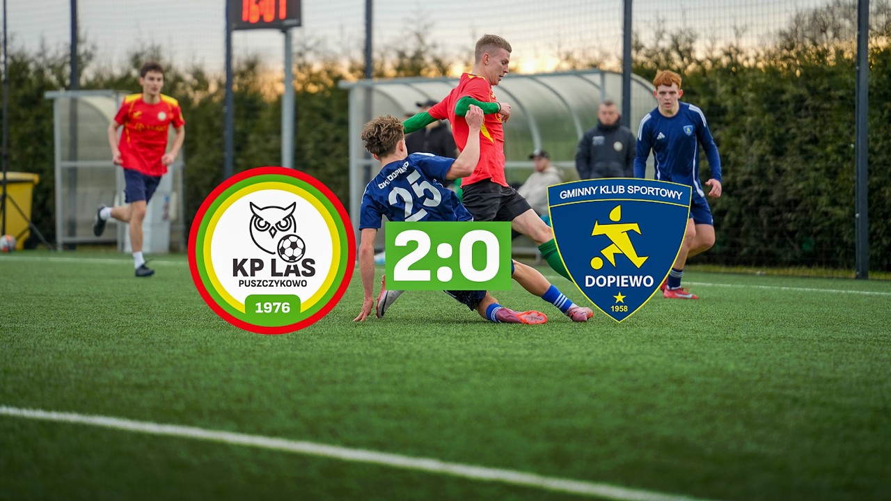 Skrót meczu KP Las Puszczykowo - GKS Dopiewo || SPARING #5