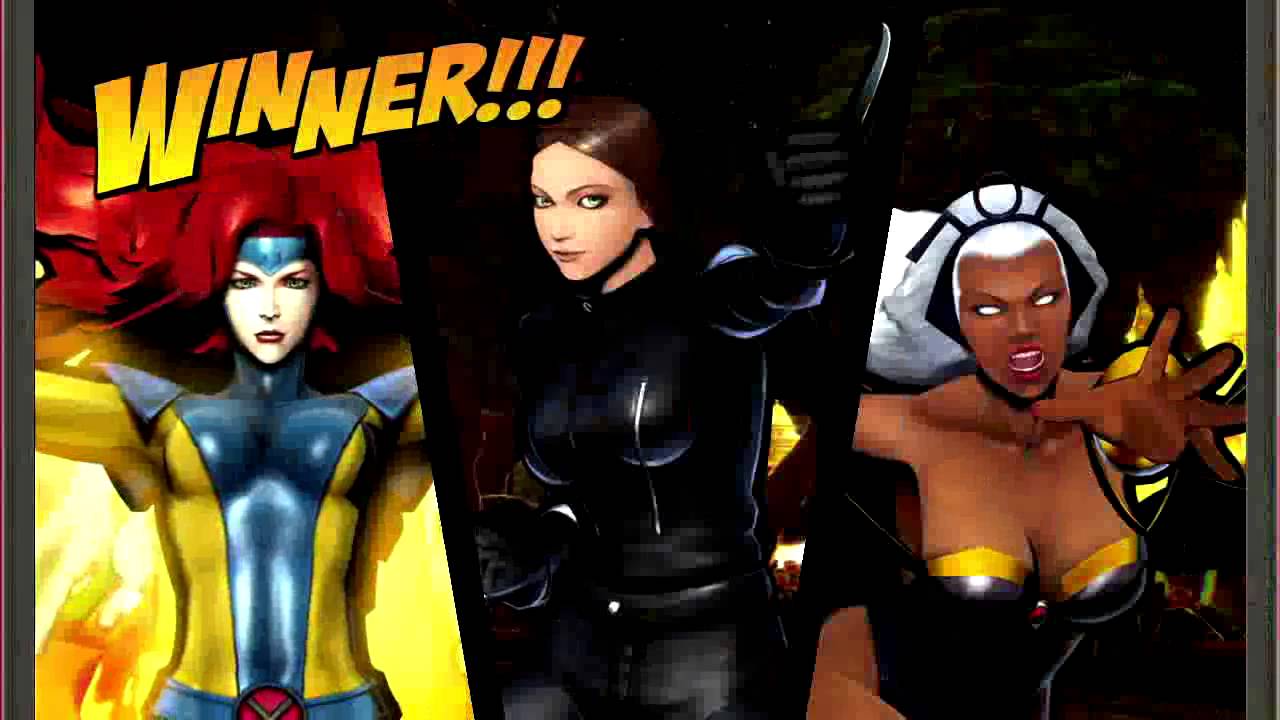 Ultimate Marvel VS Capcom 3 (Xbox 360) Arcade as Storm, X-23 & Phoenix
