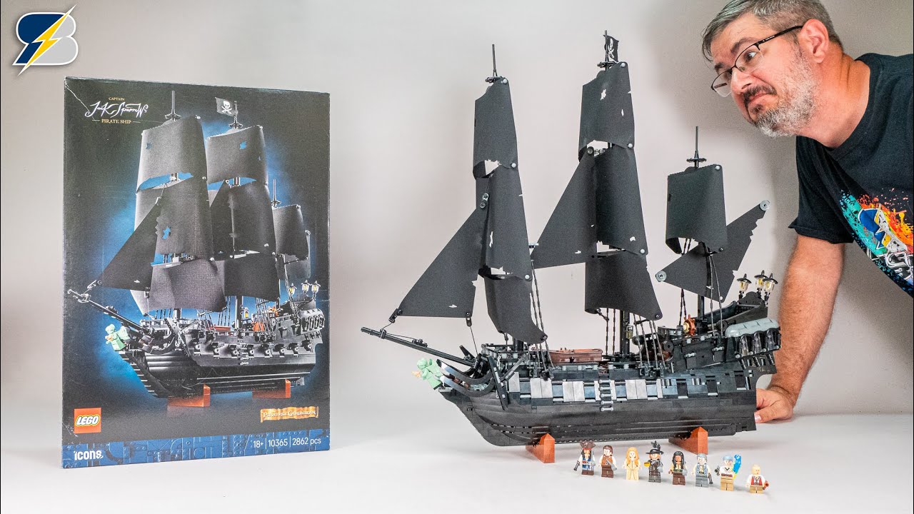 LEGO 10365 Captain Jack Sparrow’s Pirate Ship detailed building review – The Black Pearl returns!