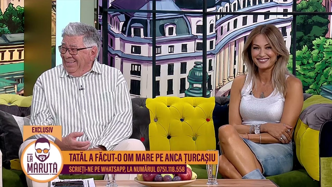 Tatăl a făcut-o om mare pe Anca Țurcașiu