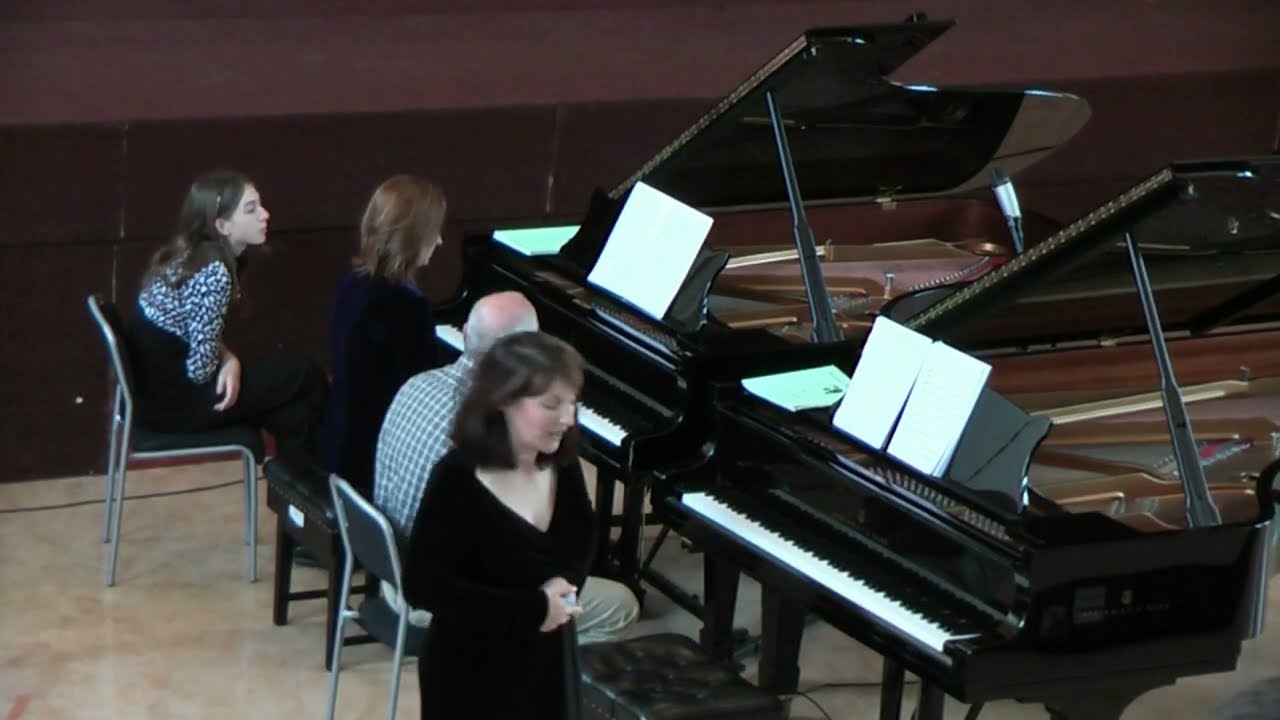 Dmitri Shostakovich - Concertino for 2 pianos, op. 94 : Duo 'Va i Ve' @ Rach. Society AGM 2009