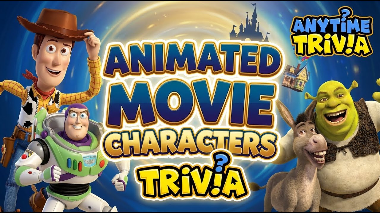 Challenge Your Brain: Can You Ace This 10-Question Animated Movie Characters Trivia?