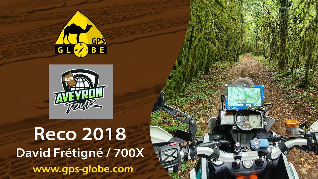 Aveyron Tour 2018 : Les Recos avec GPS Globe - David Fr&eacute;tign&eacute;