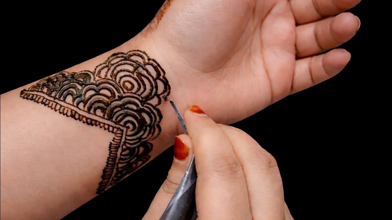 New Stylish Front Hand Mehndi Design | Latest mehndi design | simple mehndi 😍 mehndi ka design