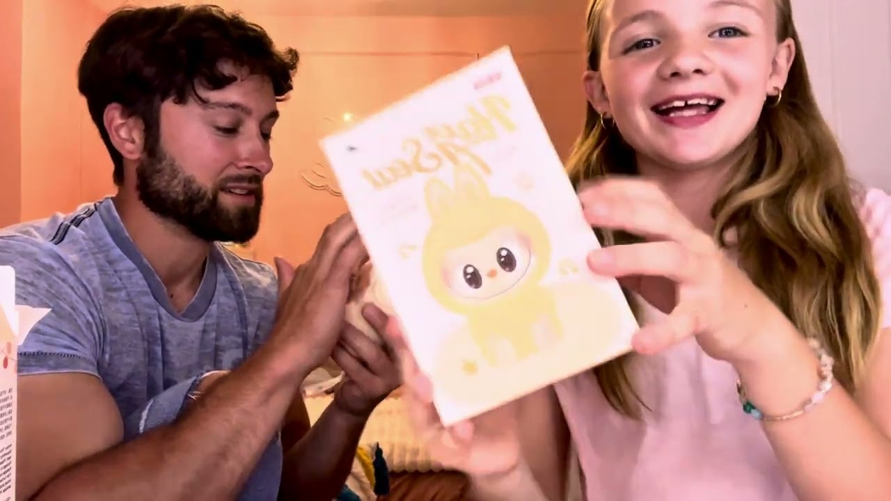 Unboxing My First Labubu Blind Box! | Have a Seat Series | Pop Mart Canada | Elle and Tell