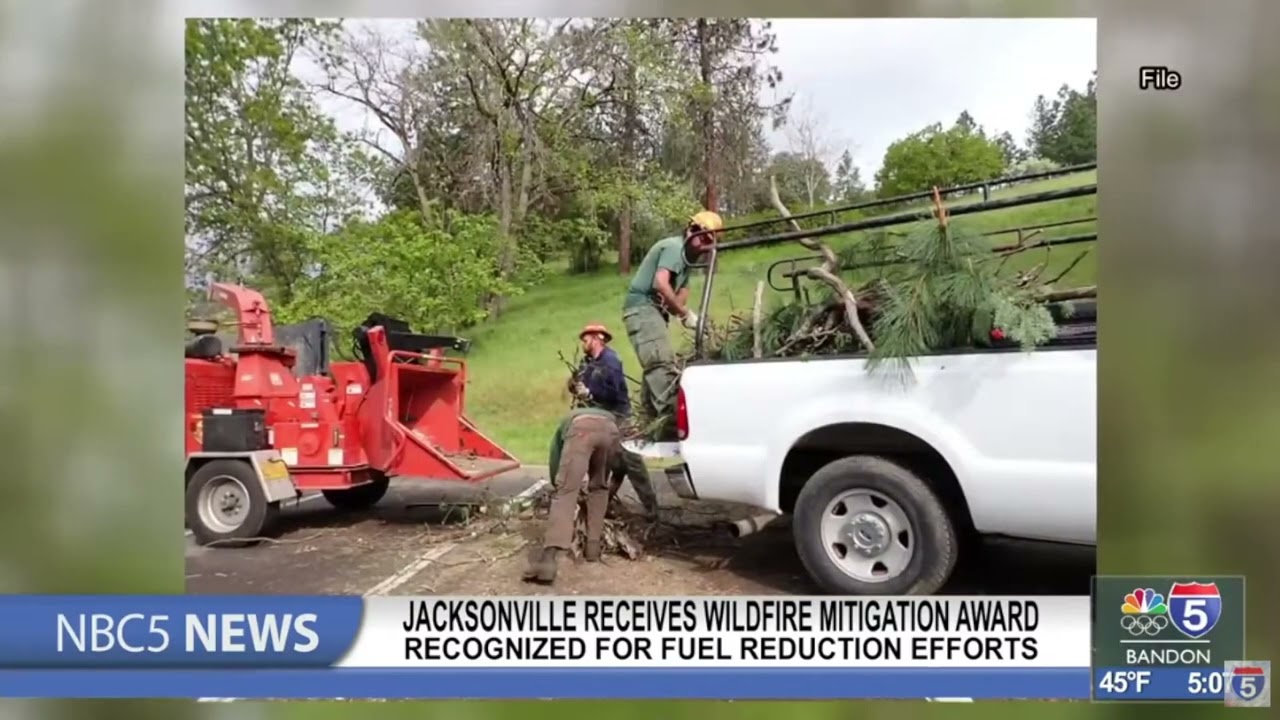 Jacksonville receives national award for fire mitigation