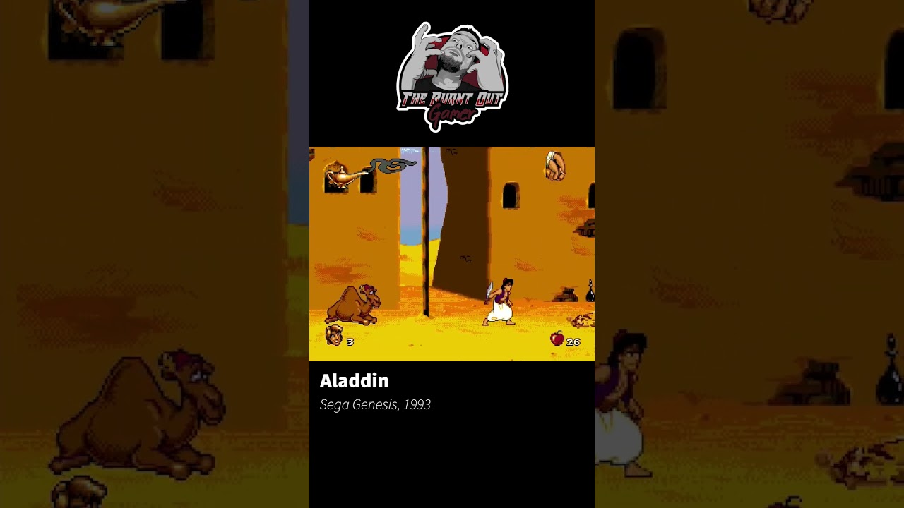 Aladdin - SEGA GENESIS - 1993 - Virgin Games - #retrogaming