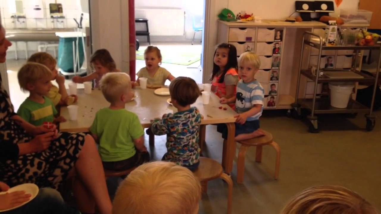 Rasmus og Kristian 4 &aring;rs f&oslash;dselsdag i b&oslash;rnehaven
