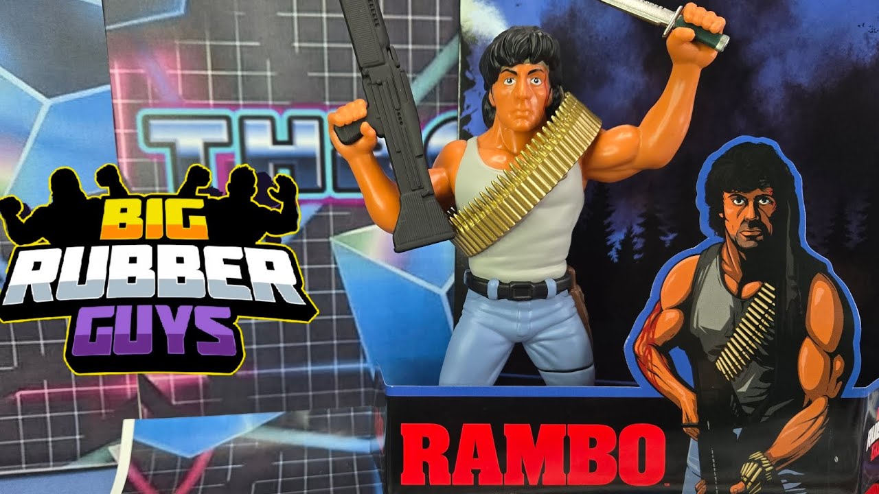 Rambo Big Rubber Guys Unboxing 