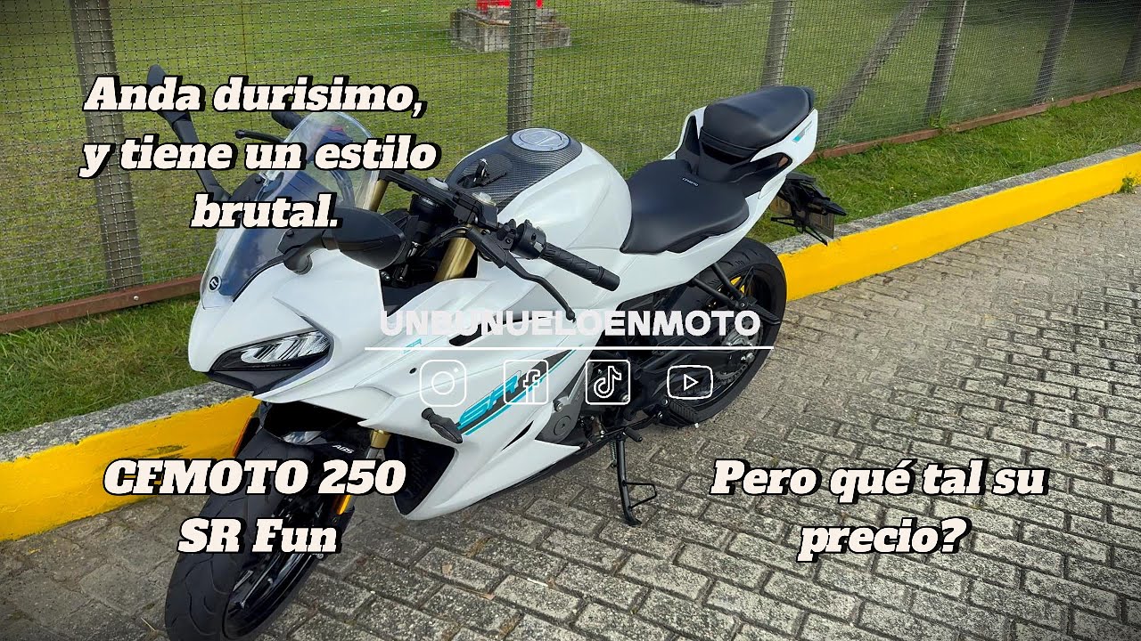 CFMOTO 250 SR FUN | A este precio si me la compro!! | Prueba de manejo en Ciudad