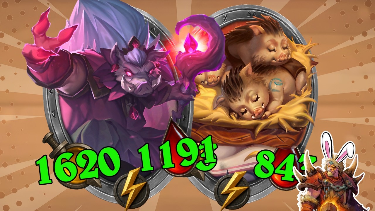 The OP Quilboar Comp is Back! | Hearthstone Battlegrounds