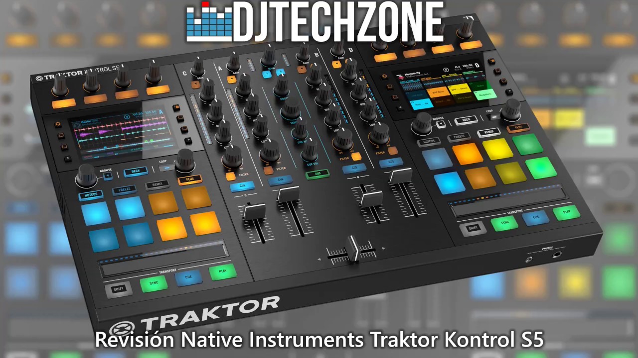Revisión Native Instruments Traktor Kontrol S5 En Español
