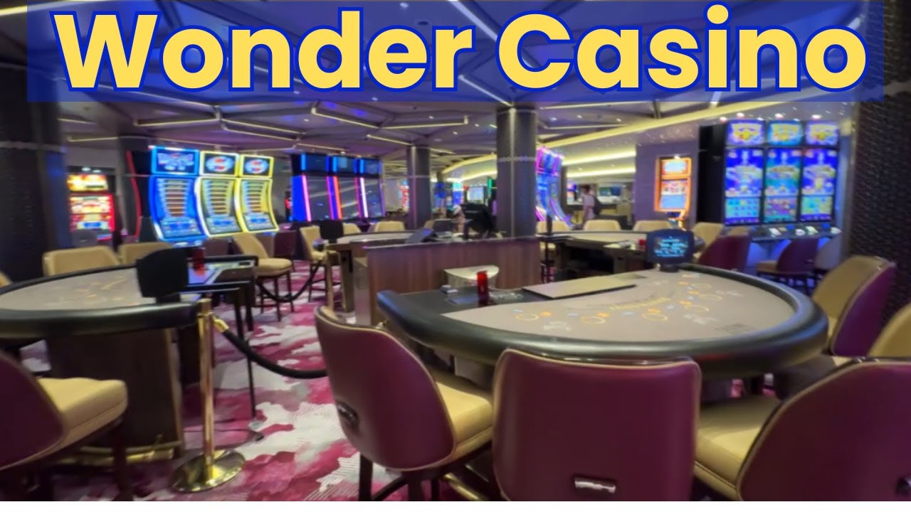 Royal Caribbean's Wonder of the Seas Casino Tour Walk-Through (Deck 4)