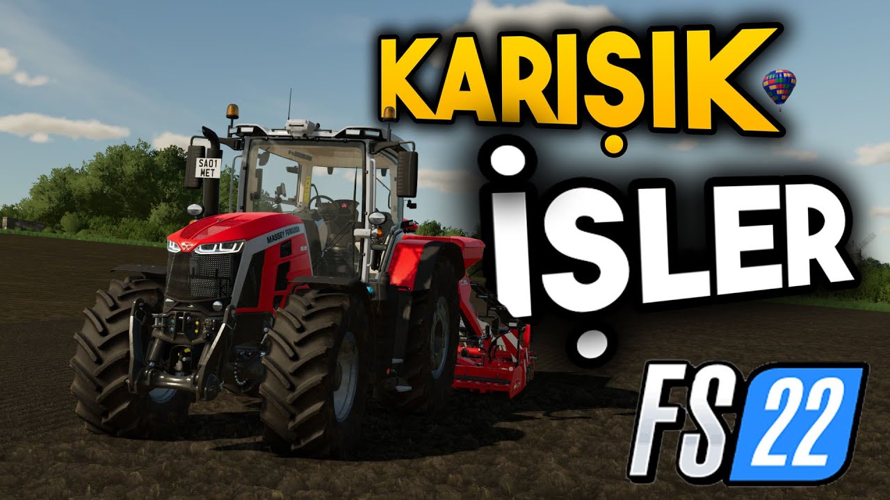 BÜTÜN TUŞLARA BASIYORUM !! // FS22