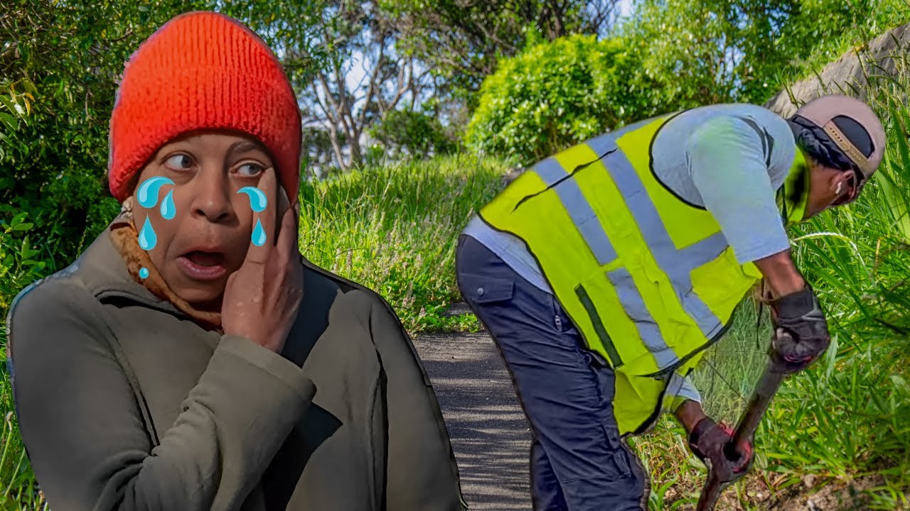 Lady BURST into TEARS after we Restored her curb for FREE