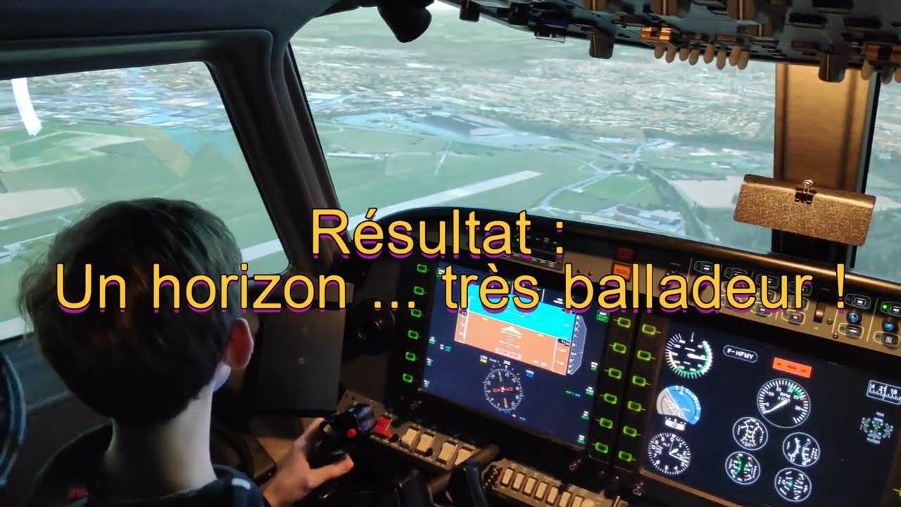 Panne moteur verticale terrain ... aux commandes d'un pav&eacute; volant