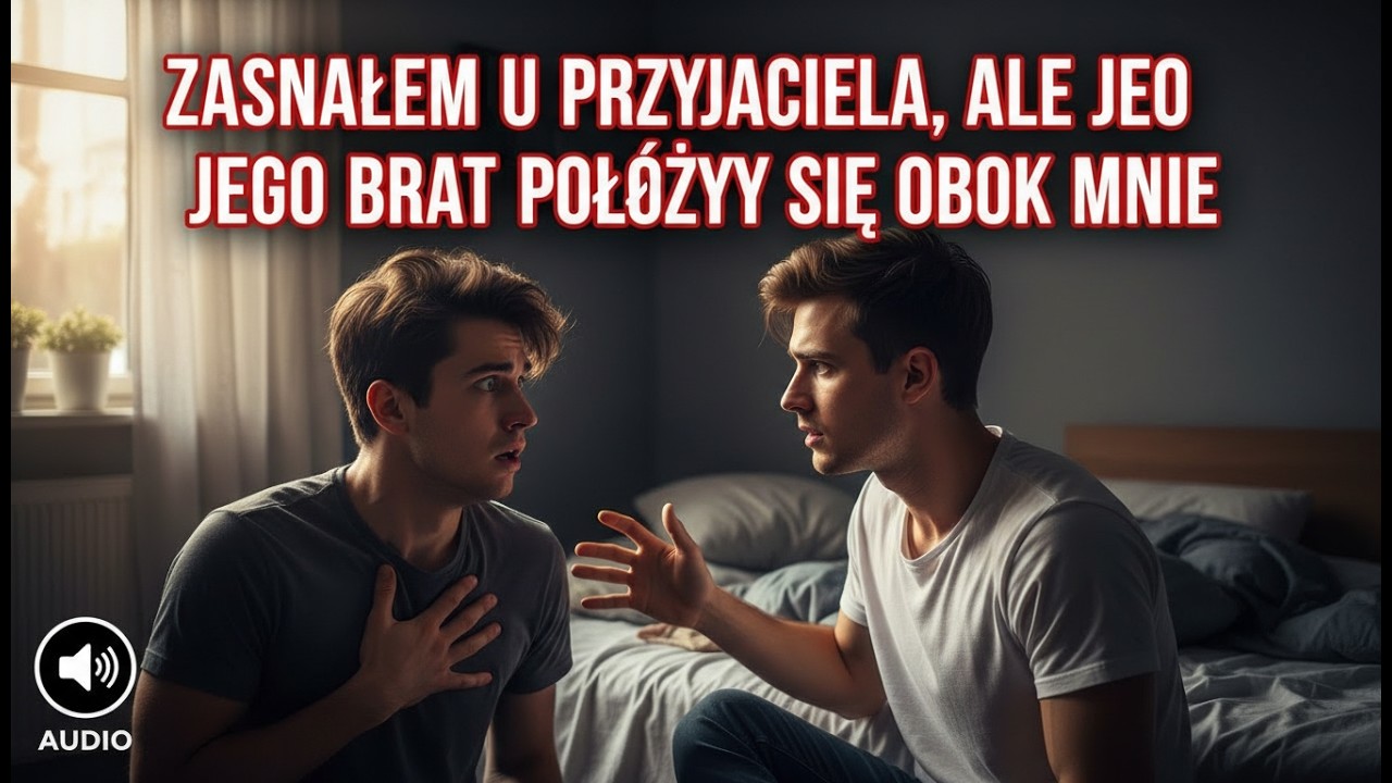 Zasnąłem u przyjaciela, ale jego brat położył się obok mnie – obudziłem się w pułapce uczuć.
