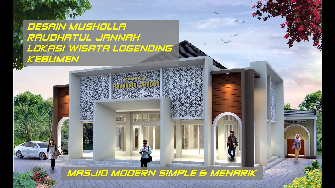 Desain Masjid Modern
