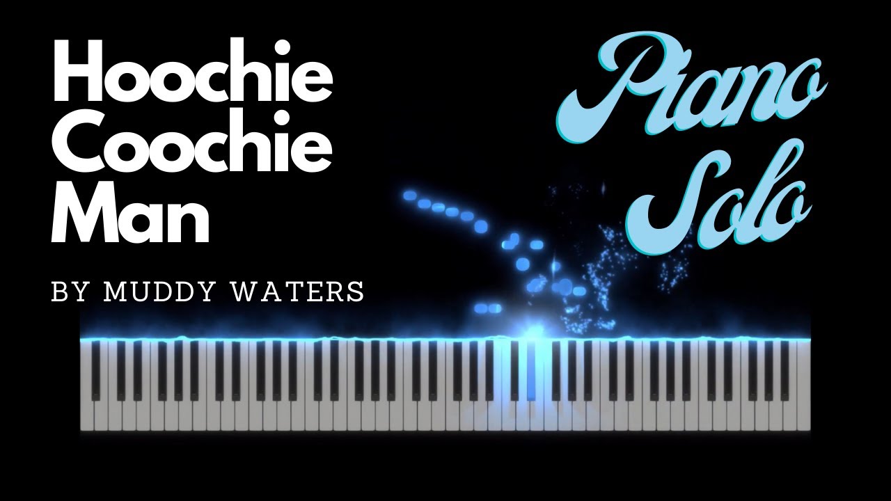 Blues Piano Solo over Muddy Waters Hoochie Coochie Man 1971