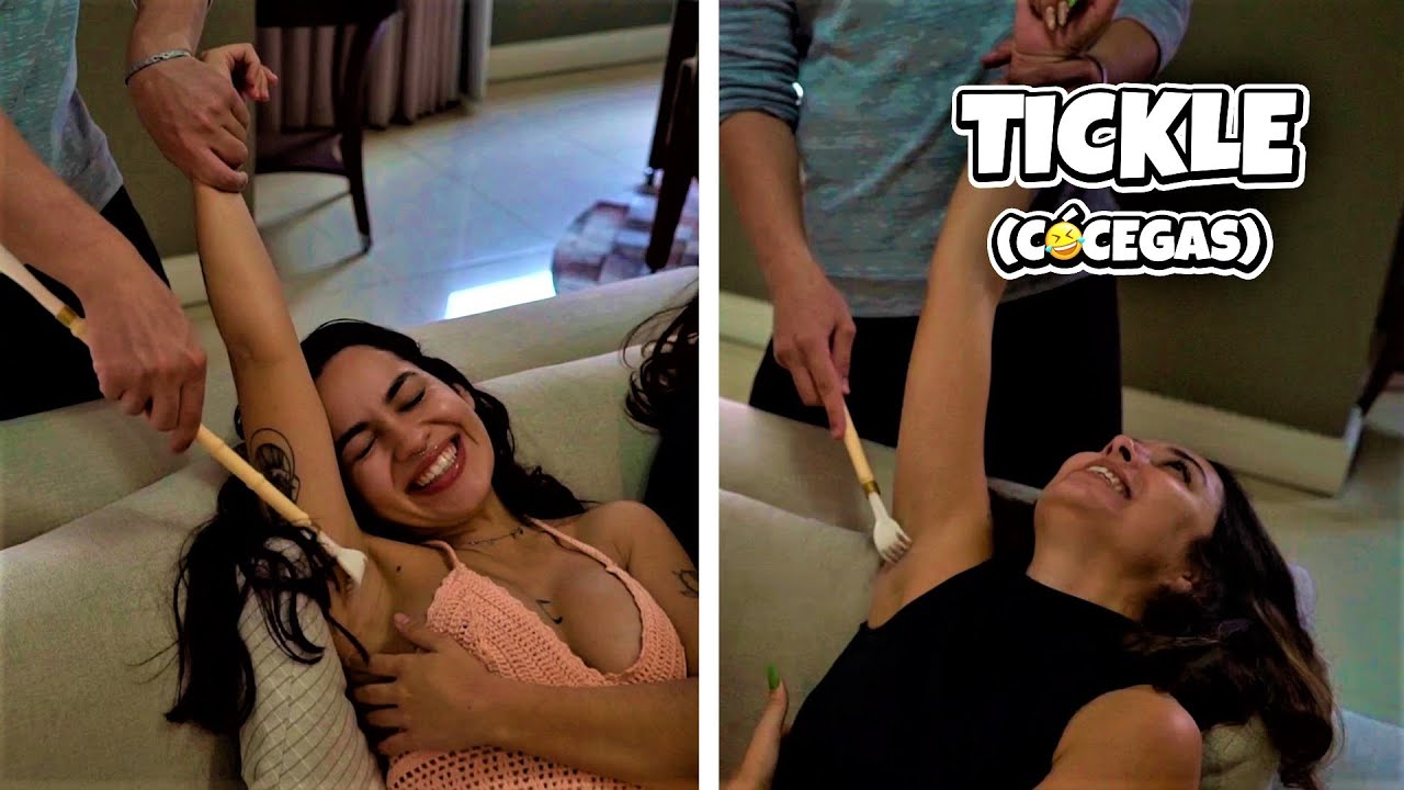 Who is more SENSITIVE?? TICKLE!! 🔥Jess e Laurinha🔥 Quem é mais SENSÍVEL?? CÓCEGAS!!