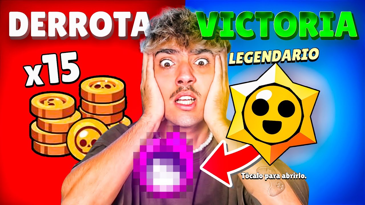 La partida de BRAWL STARS que costaba un DROP LEGENDARIO... (me toc&oacute; lo inesperado)