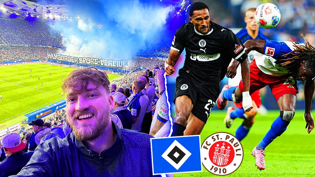 Hamburger SV vs St. Pauli - Derby Stadionvlog 😱 | NACH 7 JAHREN WIEDER 1. BUNDESLIGA | ViscaBarca