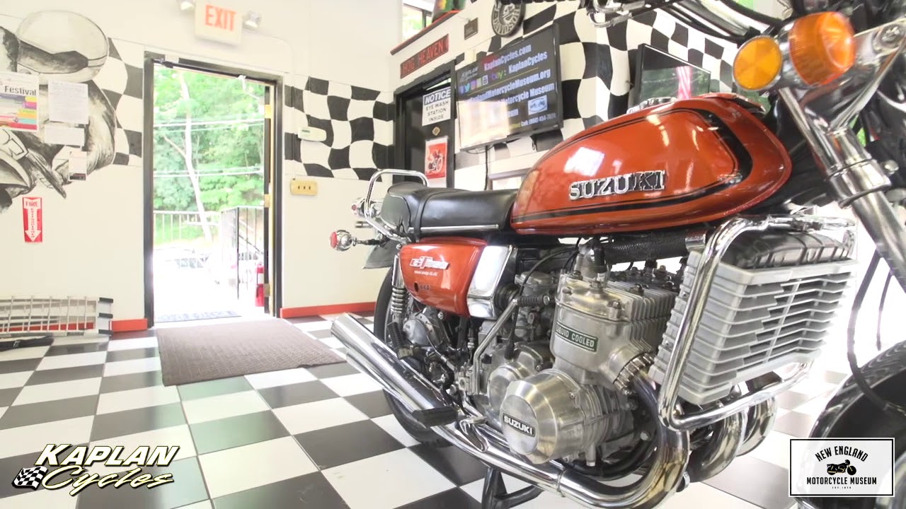 1974 Suzuki GT750 Water Buffalo Orange