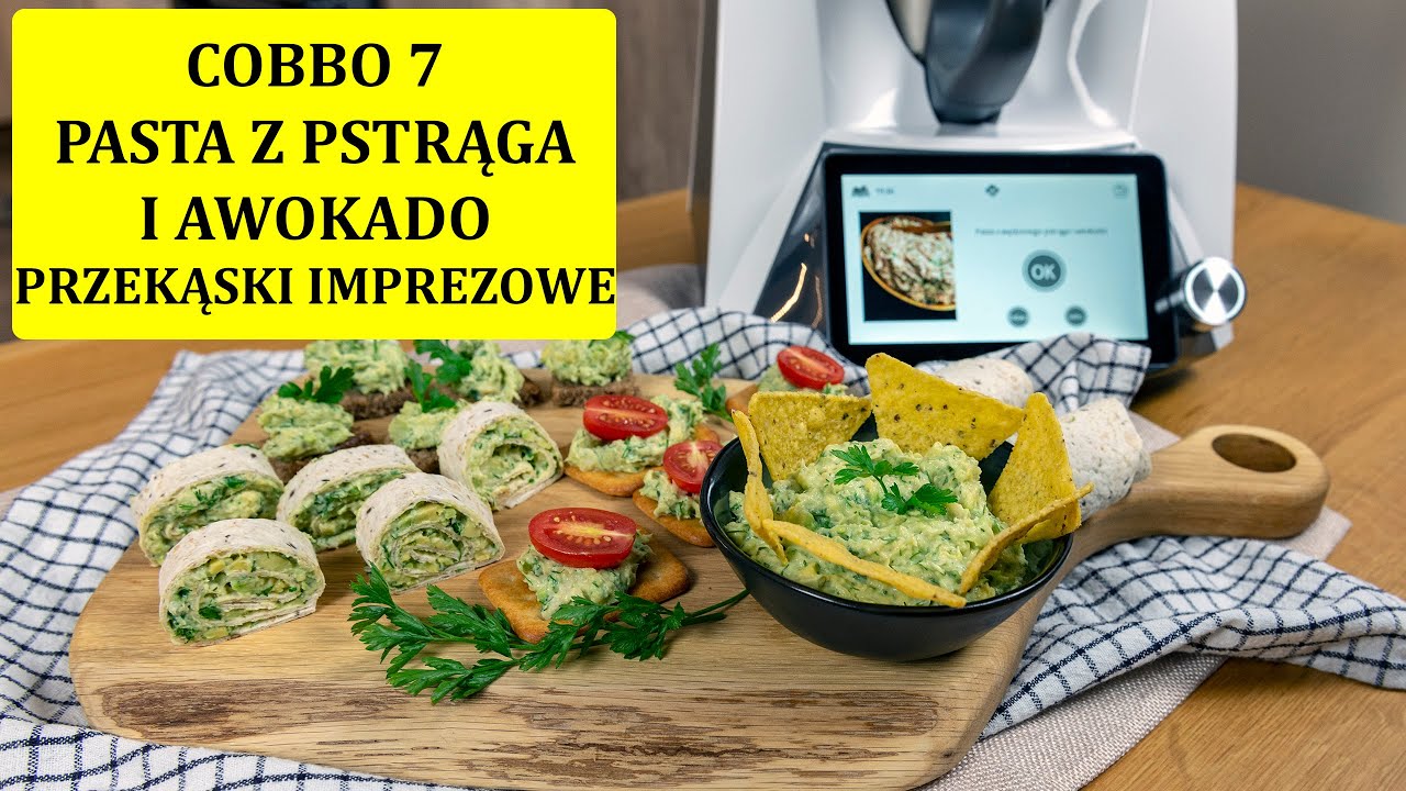 Pasta z pstrąga i awokado, pomysł na przystawki imprezowe - COBBO 7